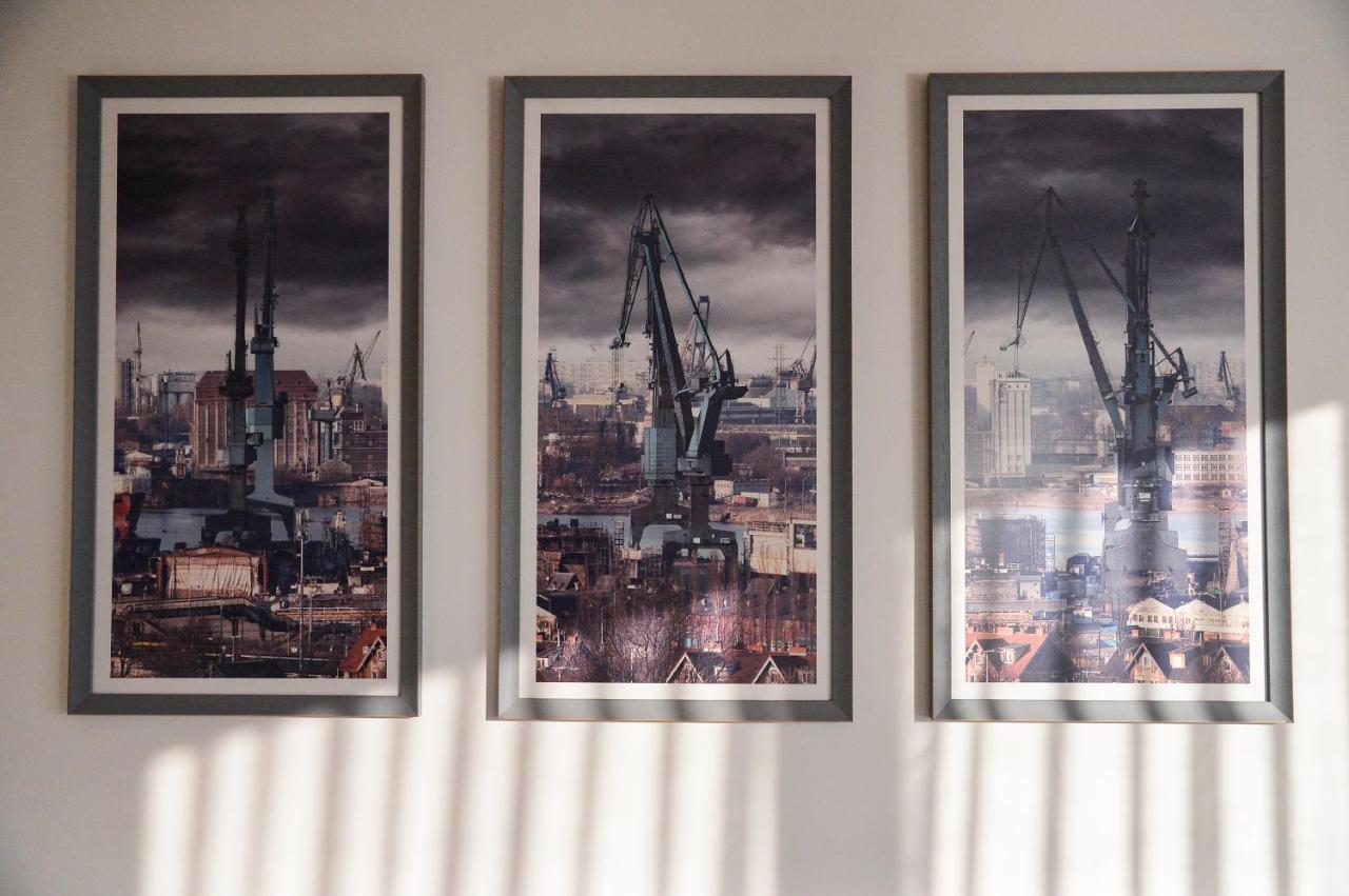 Citystay Brabank Apartament Nad Motlawa Gdaňsk Exteriér fotografie