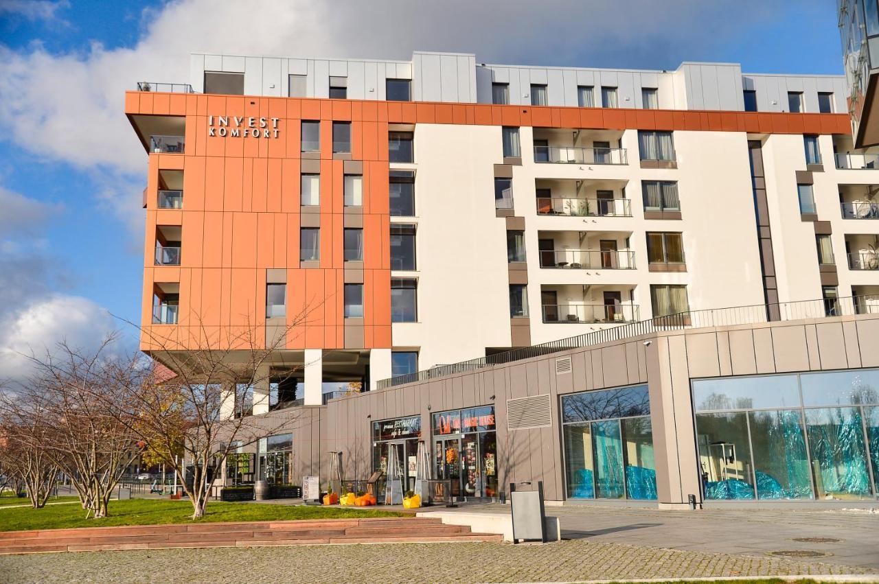 Citystay Brabank Apartament Nad Motlawa Gdaňsk Exteriér fotografie