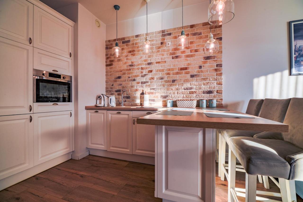 Citystay Brabank Apartament Nad Motlawa Gdaňsk Exteriér fotografie