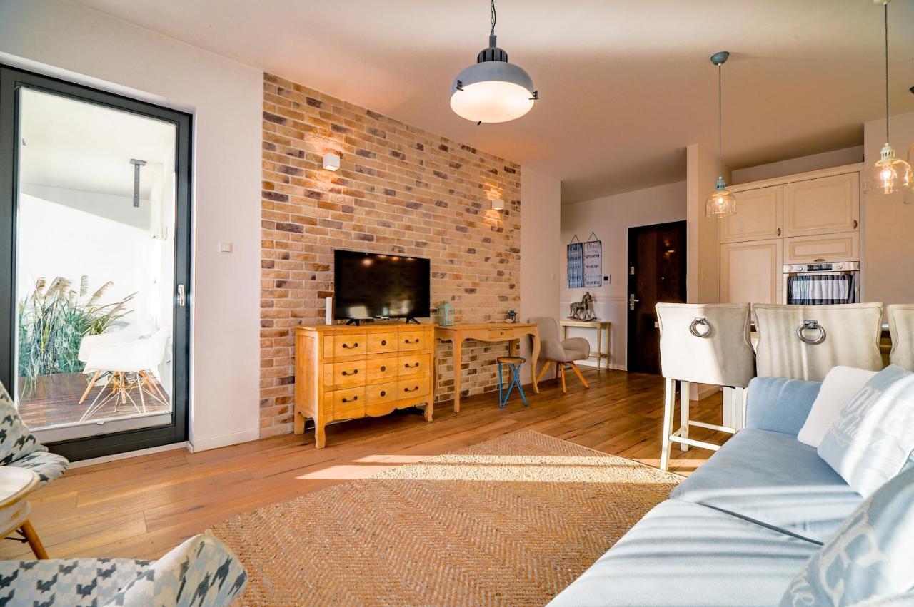 Citystay Brabank Apartament Nad Motlawa Gdaňsk Exteriér fotografie