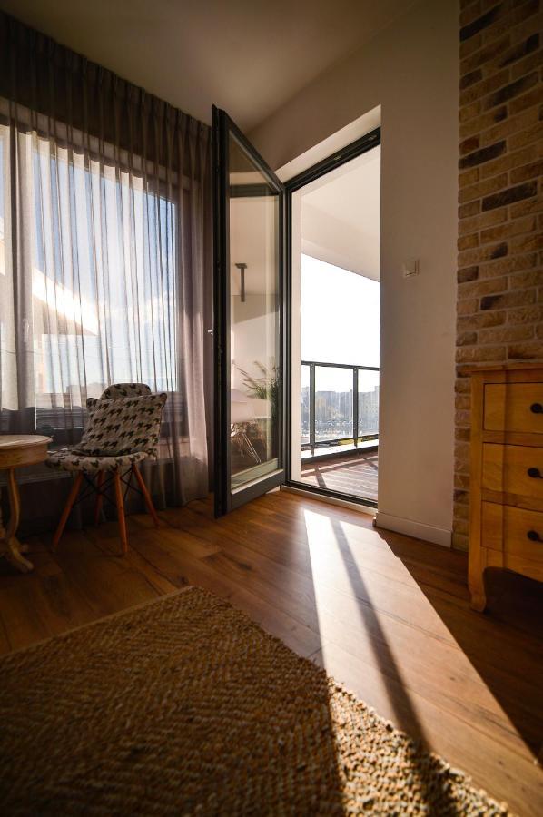 Citystay Brabank Apartament Nad Motlawa Gdaňsk Exteriér fotografie